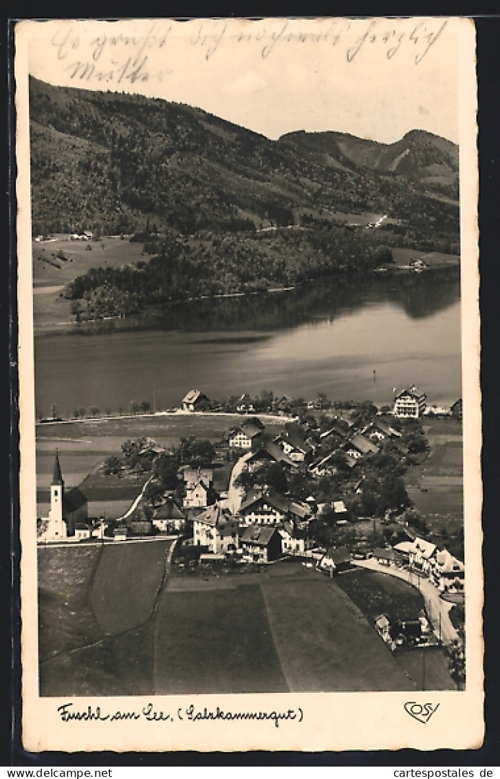 AK Fuschl Am See /Salzkammergut, Ortsansicht Aus Der Vogelschau  - Other & Unclassified