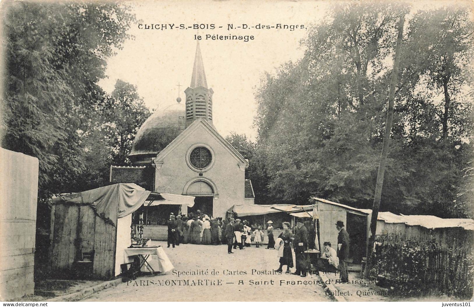 CPA Clichy Sous Bois-Notre-Dame Des Anges-Le Pèlerinage-RARE      L2926 - Clichy Sous Bois