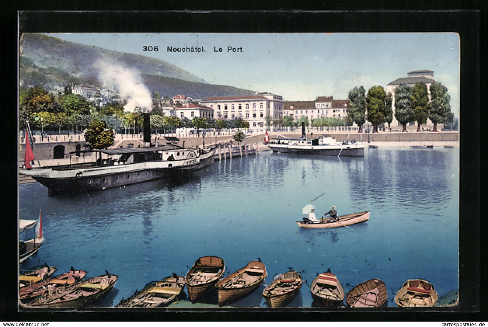 AK Neuchâtel, Le Port, Hafen  - Autres & Non Classés