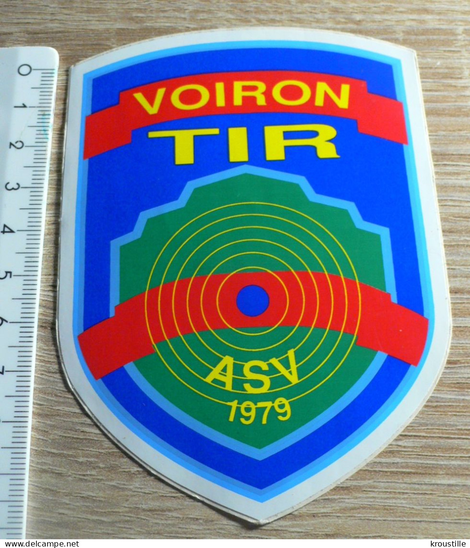 AUTOCOLLANT VOIRON TIR - TIR SPORTIF - Stickers