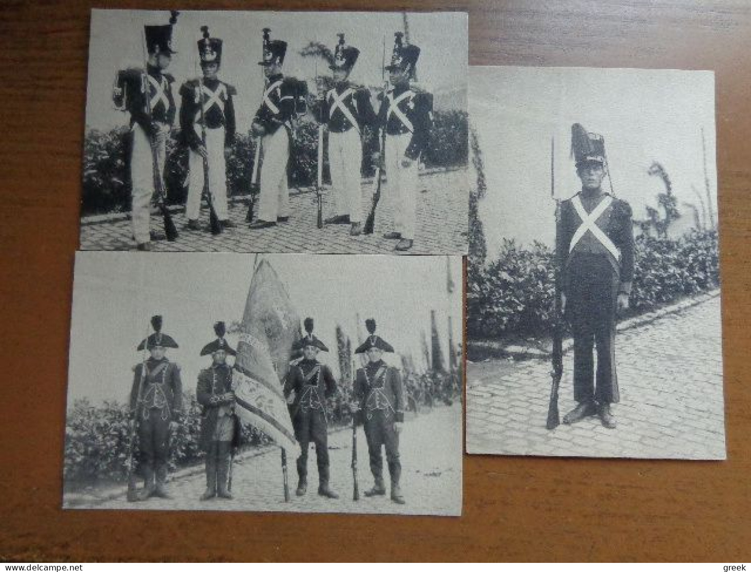 7 postkaarten (militaria) Fête Militaire du Centenaire -> onbeschreven (zie foto's)