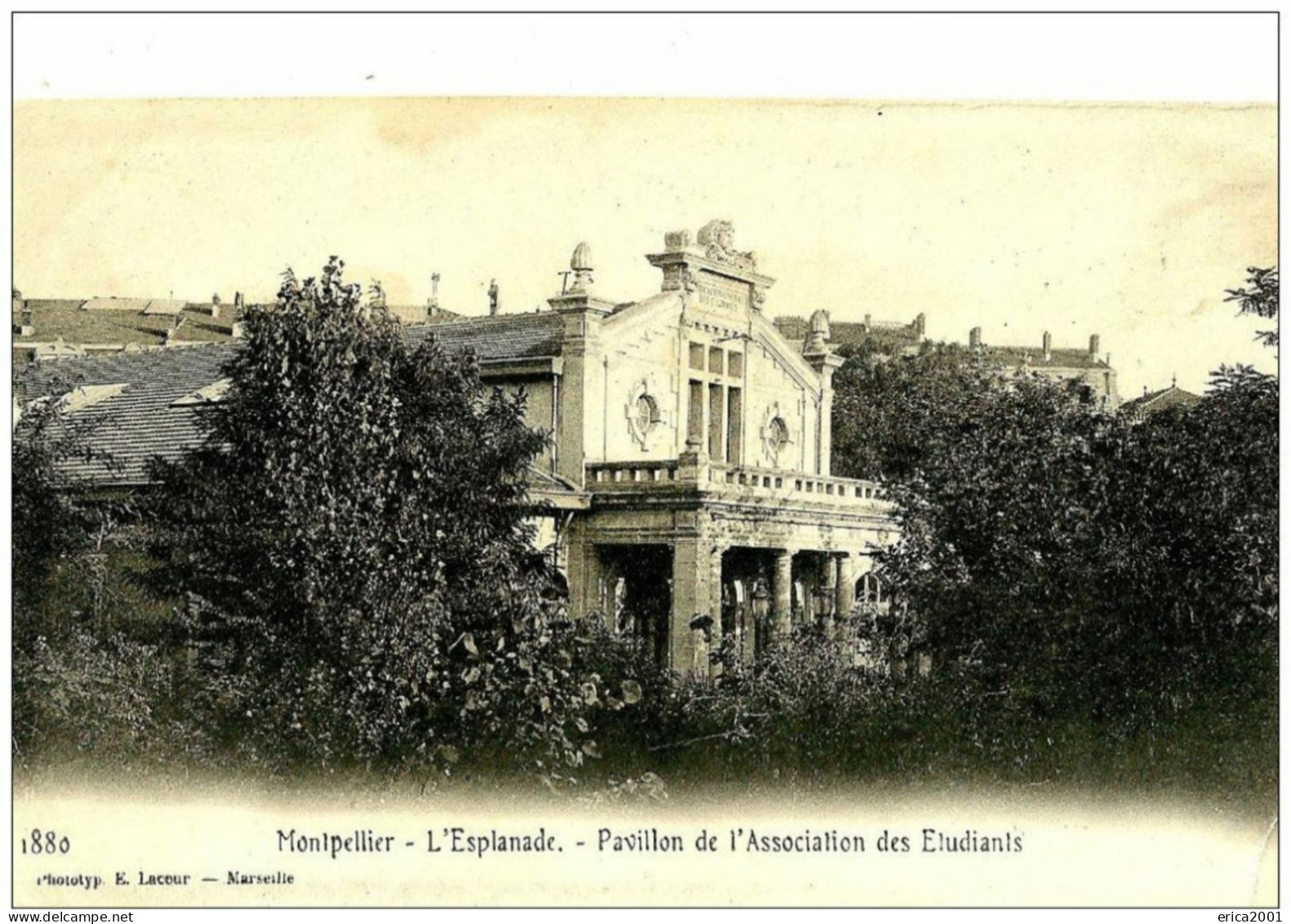 Montpellier. Le Pavillon De L'association Des étudiants . - Montpellier