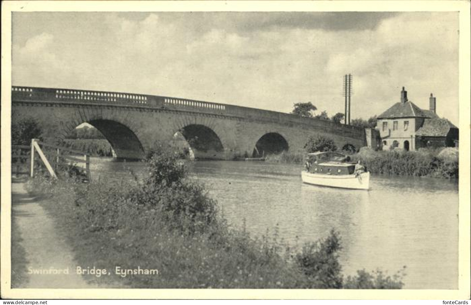 11060737 Eynsham & Cassington Swinford Bridge Schiff  - Autres & Non Classés