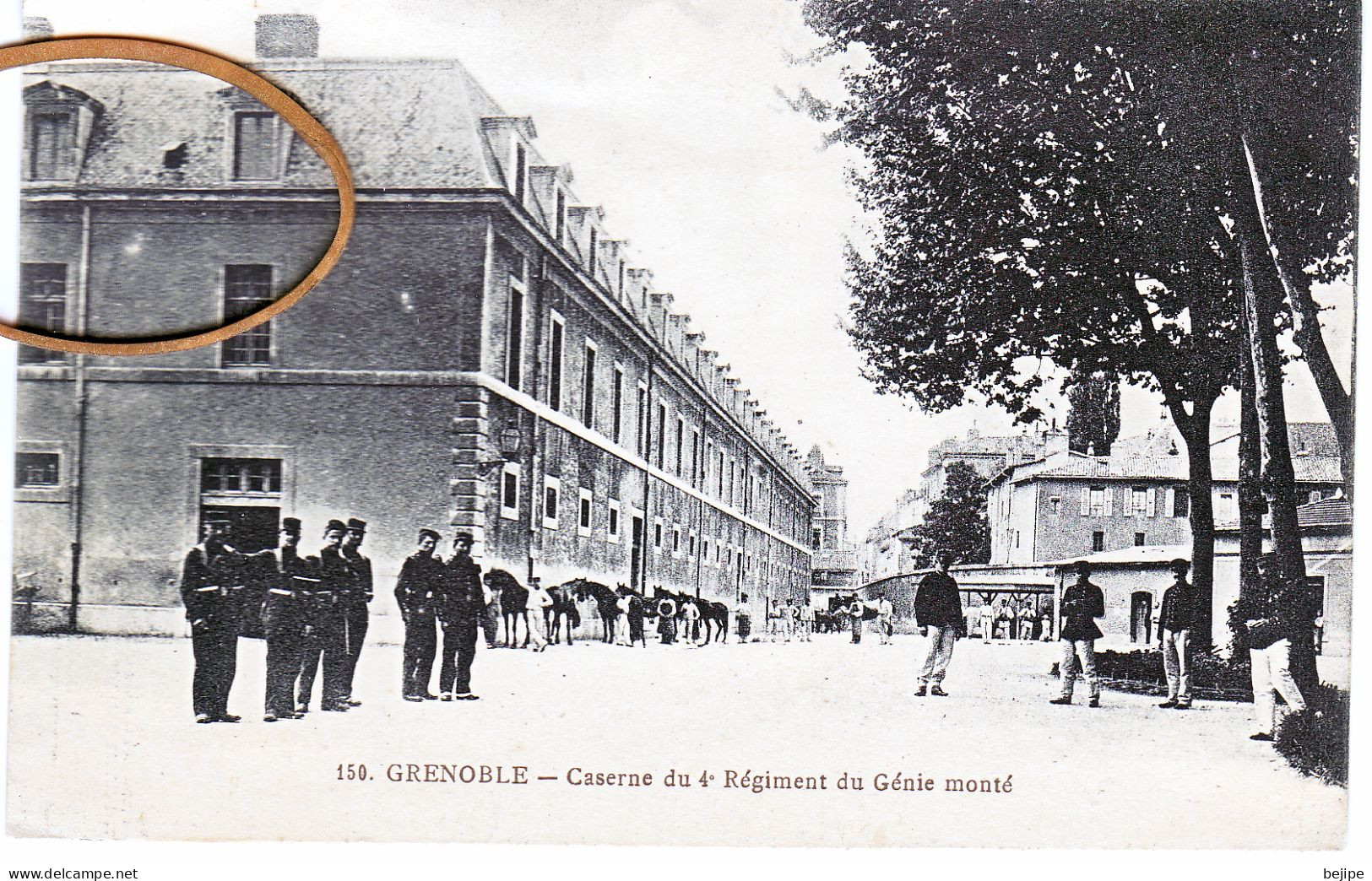 38 Isere GRENOBLE Caserne Du 4è Régiment Du Génie Monté - Grenoble