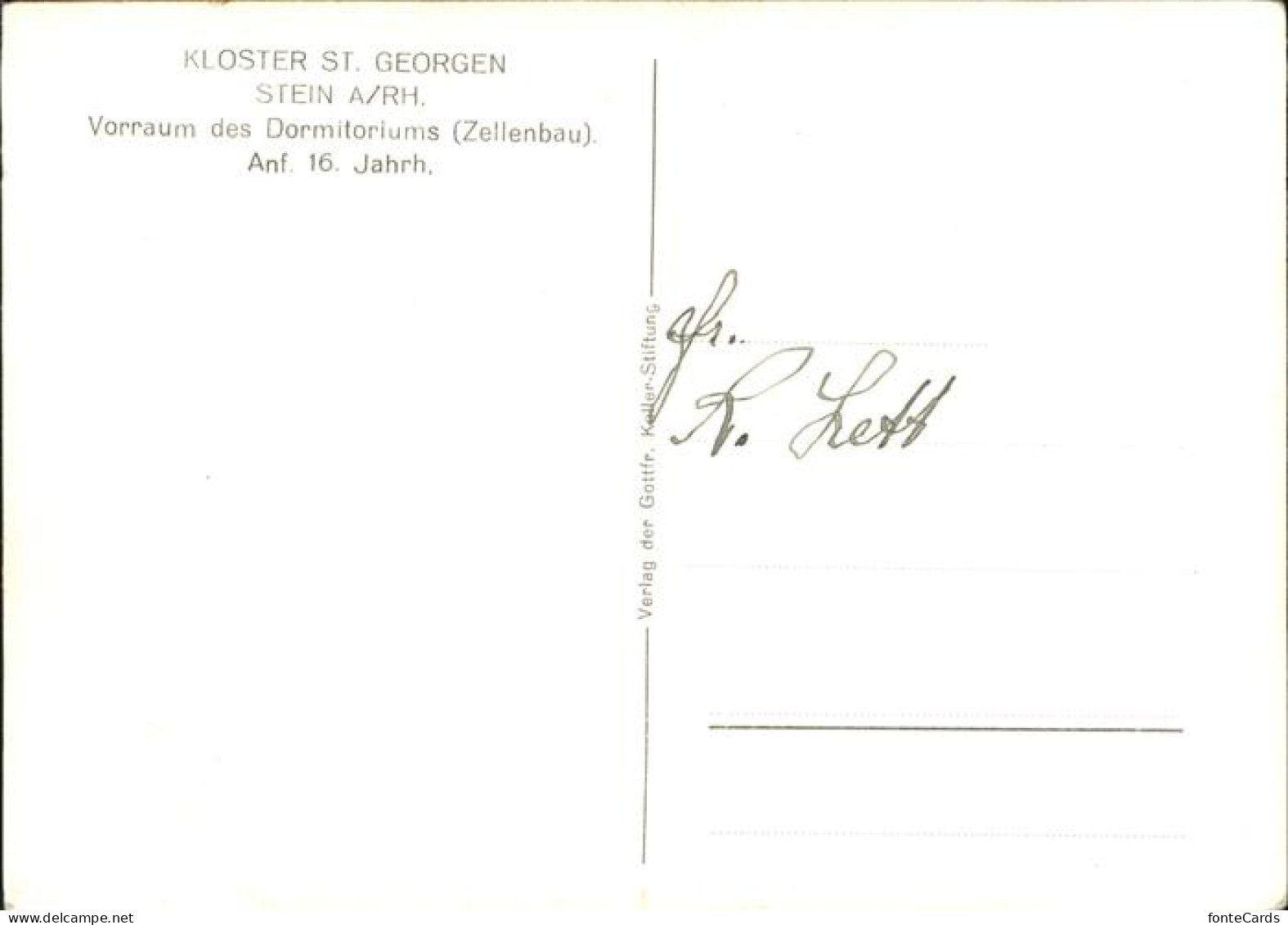 11060637 Stein_Rhein Kloster St Georgen - Other & Unclassified