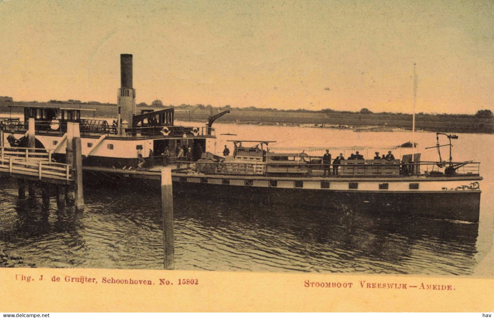 Ameide Stoomboot Naar Vreeswijk 3557 - Transbordadores