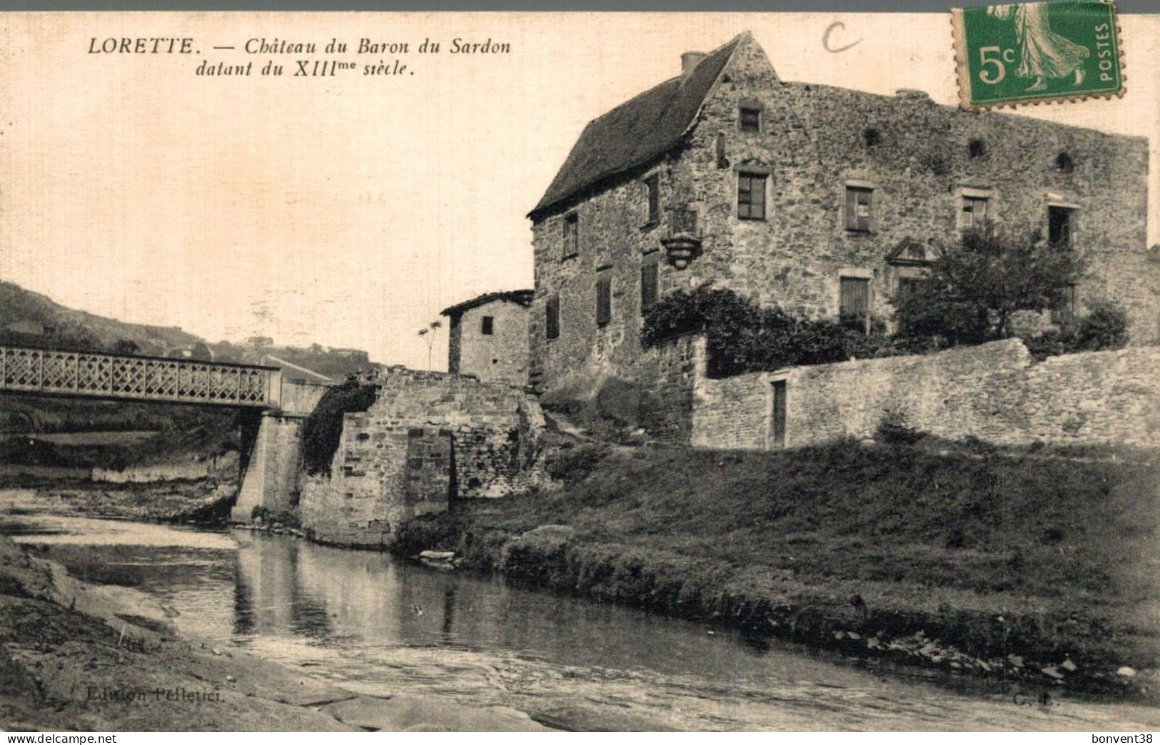 K1905 - LORETTE - D42 - Château Du Baron Du Sardon - Autres & Non Classés