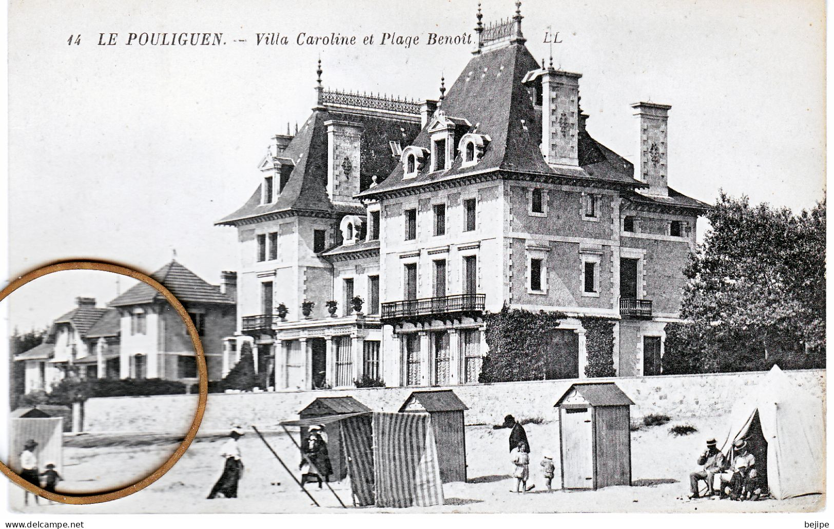 44 Loire Atlantique LE POULIGUEN Villa Caroline Et Plage Benoit - Le Pouliguen