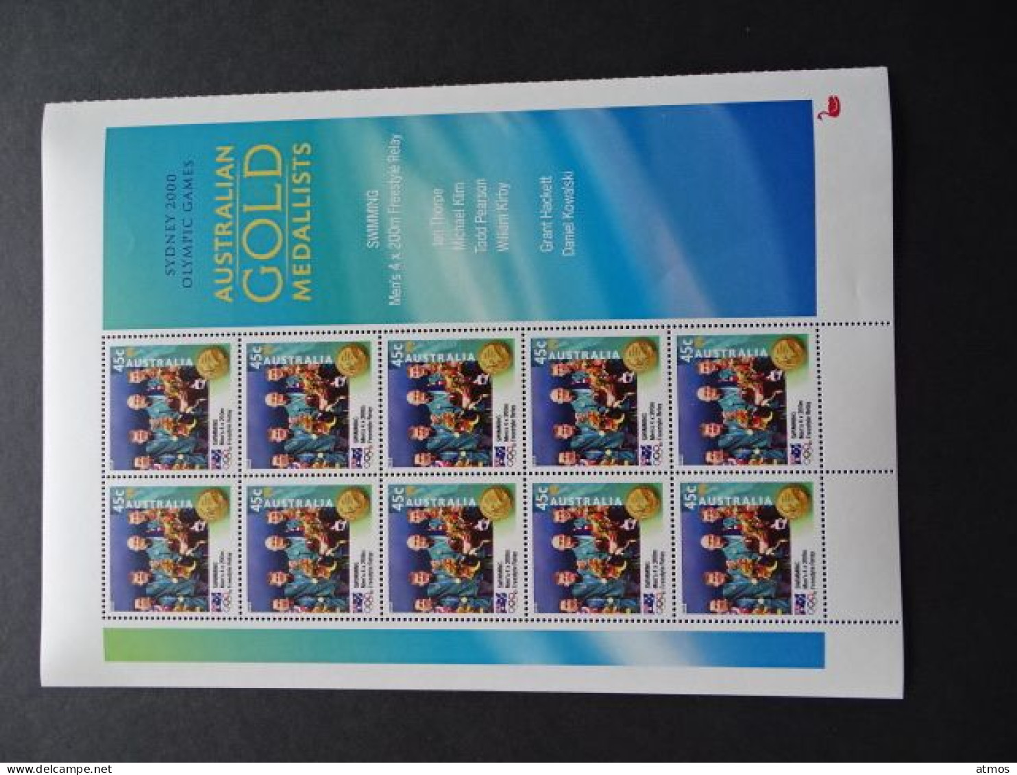 Australia MNH Michel Nr 1978 Sheet Of 10 From 2000 WA - Mint Stamps