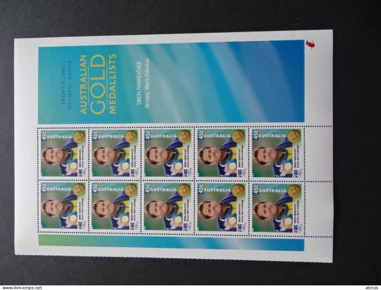 Australia MNH Michel Nr 1979 Sheet Of 10 From 2000 ACT - Neufs