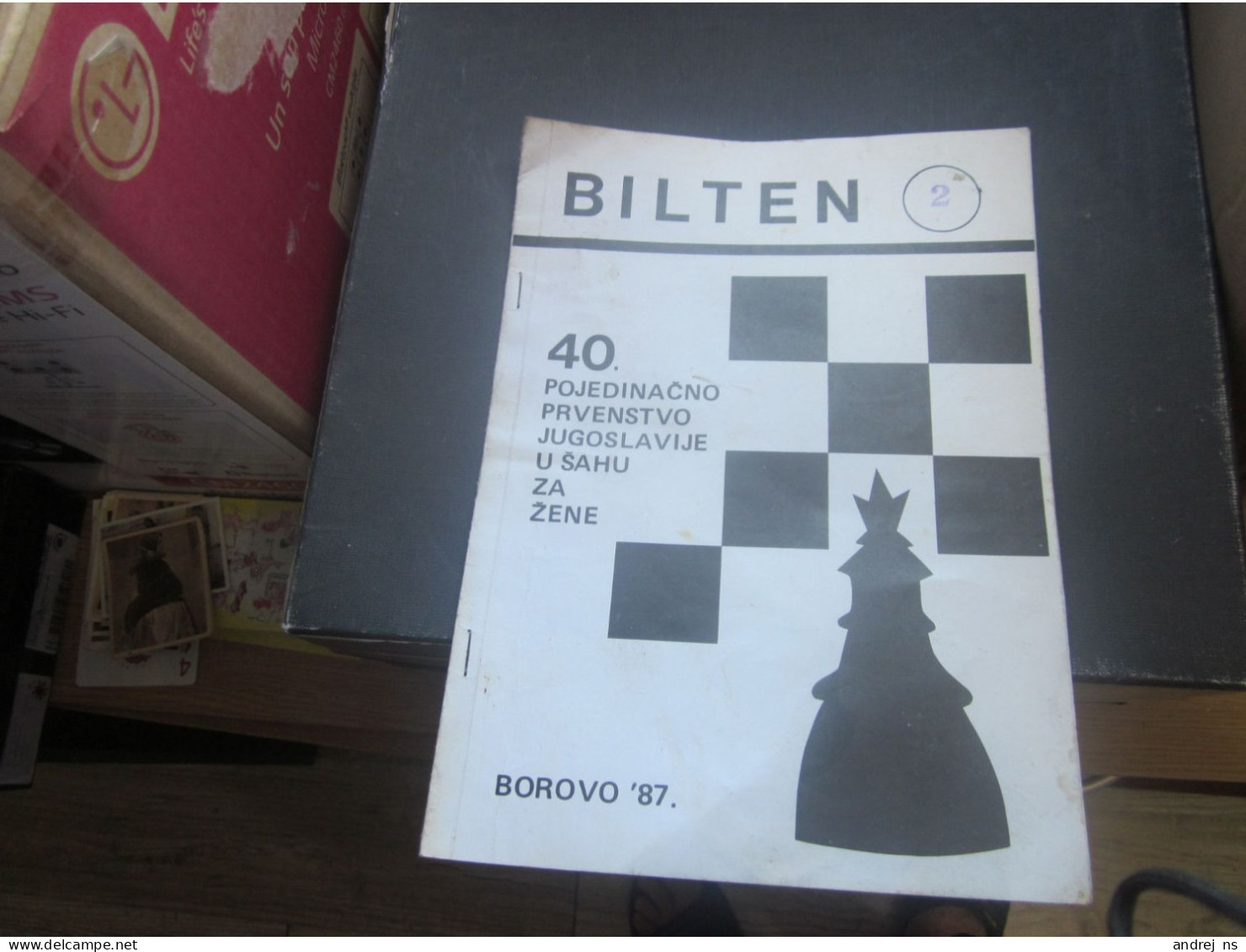 Chess Bilten Prvenstvo Jugoslavije U Sahu Za Zene Borovo - Scandinavische Talen