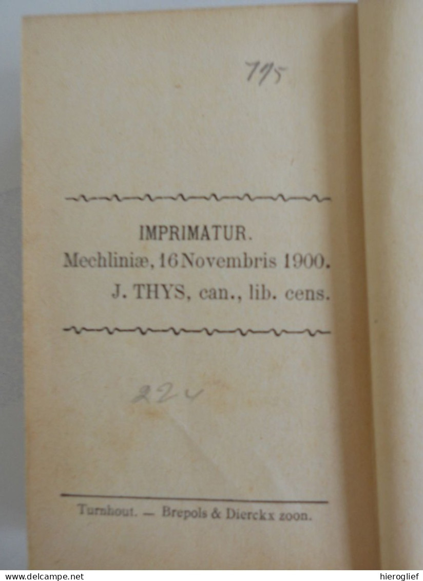 Boek: GEBEDEN - 1900 Turnhout Brepols / Godsdienst Religie Devotie Geloof Gebed - Religione & Esoterismo