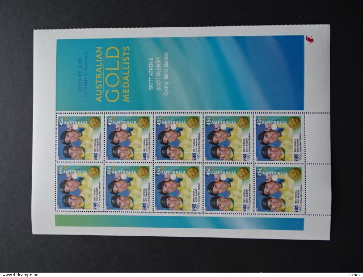Australia MNH Michel Nr 1980 Sheet Of 10 From 2000 ACT - Neufs