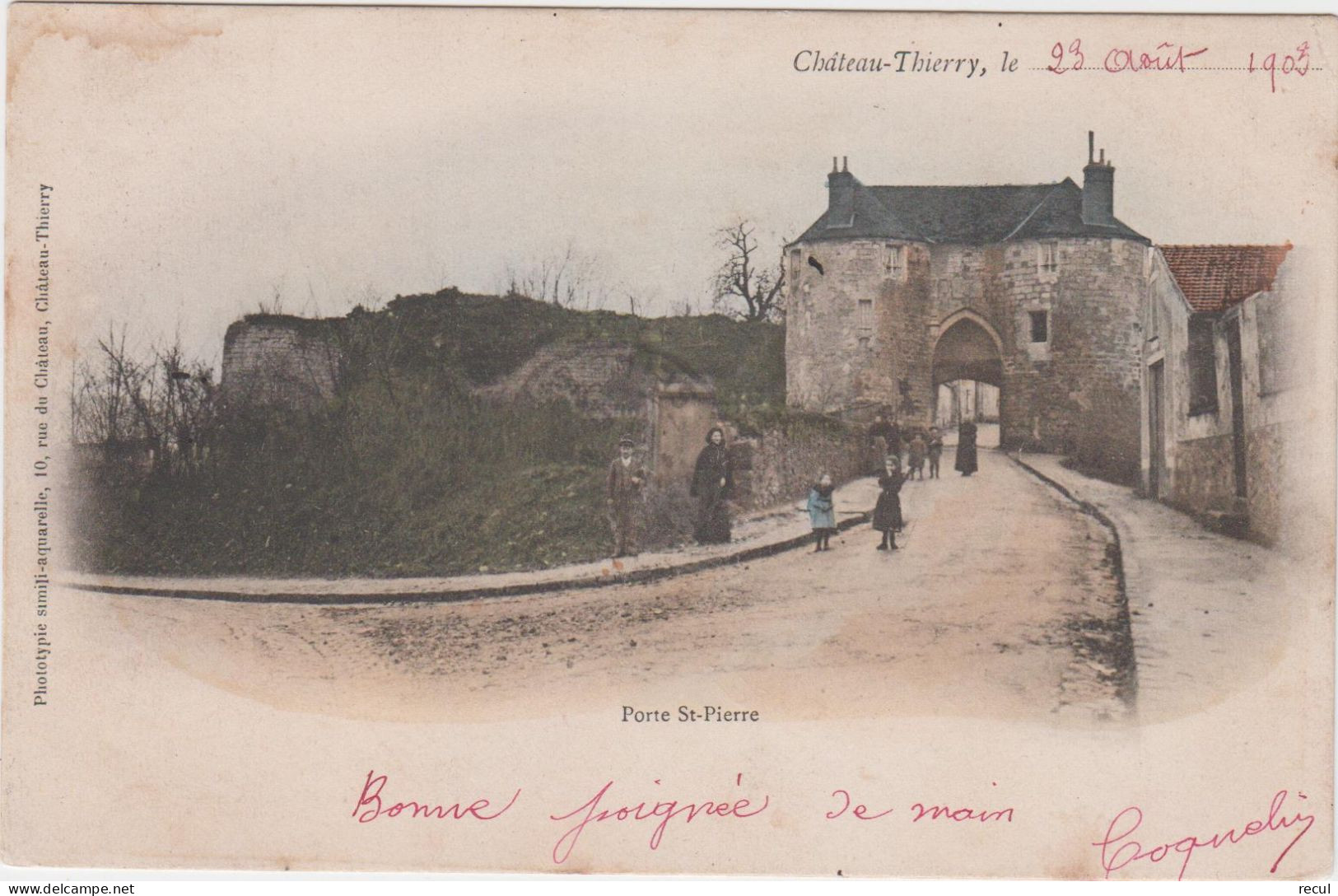 AISNE - Château Thierry - Porte St Pierre - Chateau Thierry
