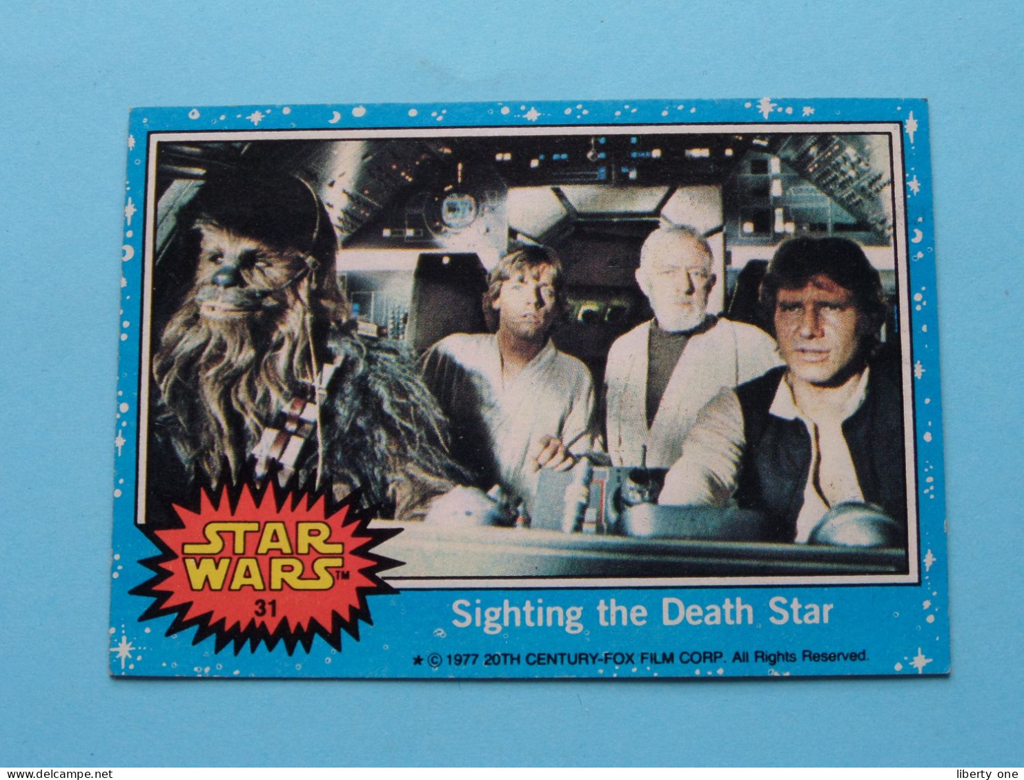 STAR WARS Sighting The Death Star ( 31 ) 1977 - 20th Century-Fox Film Corp. ( See / Voir Scans ) ! - Star Wars