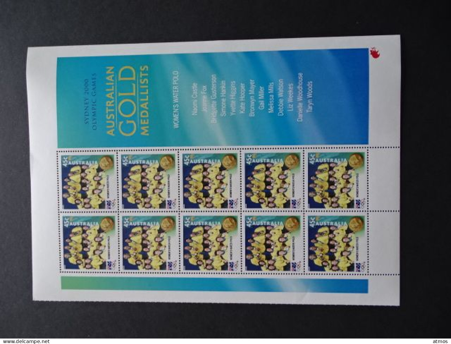 Australia MNH Michel Nr 1982 Sheet Of 10 From 2000 QLD - Ungebraucht