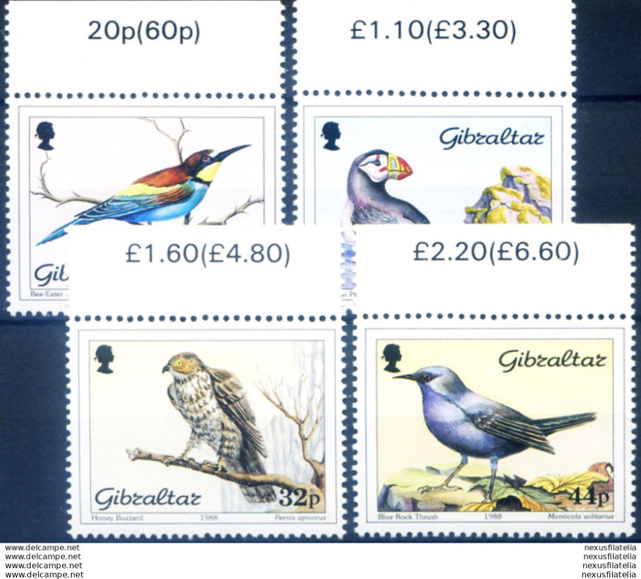 Fauna. Uccelli 1988. - Gibraltar