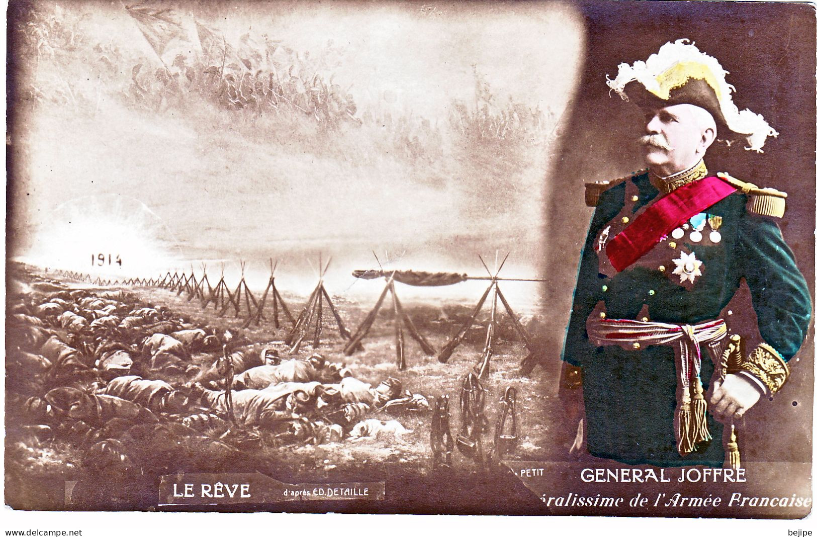 MILITARIA Général JOFFRE Guerre 1914 - Autres & Non Classés