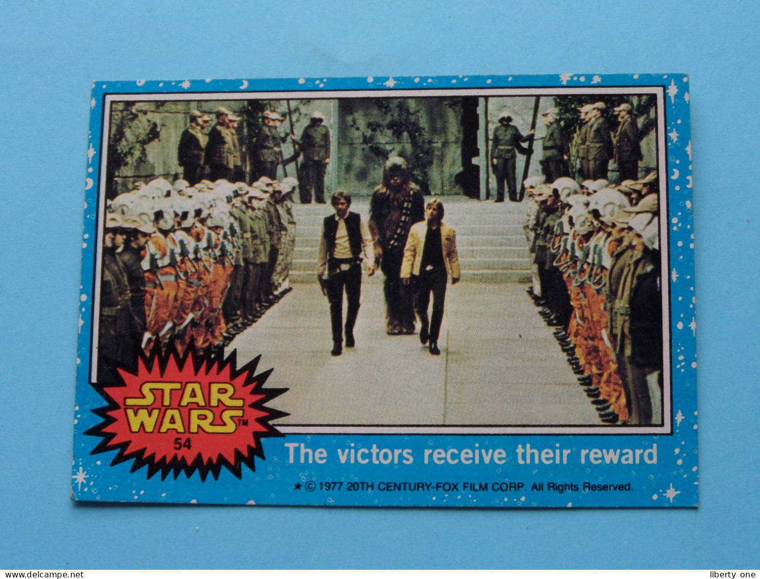 STAR WARS The Victors Receive Their Reward ( 54 ) 1977 - 20th Century-Fox Film Corp. ( See / Voir Scans ) ! - Star Wars
