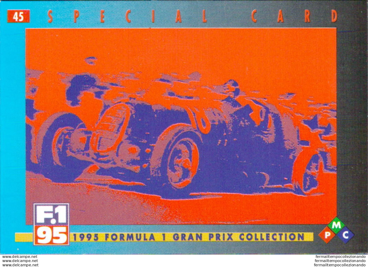 Bh45 1995 Formula 1 Gran Prix Collection Card Special Nuvolari - Catalogues