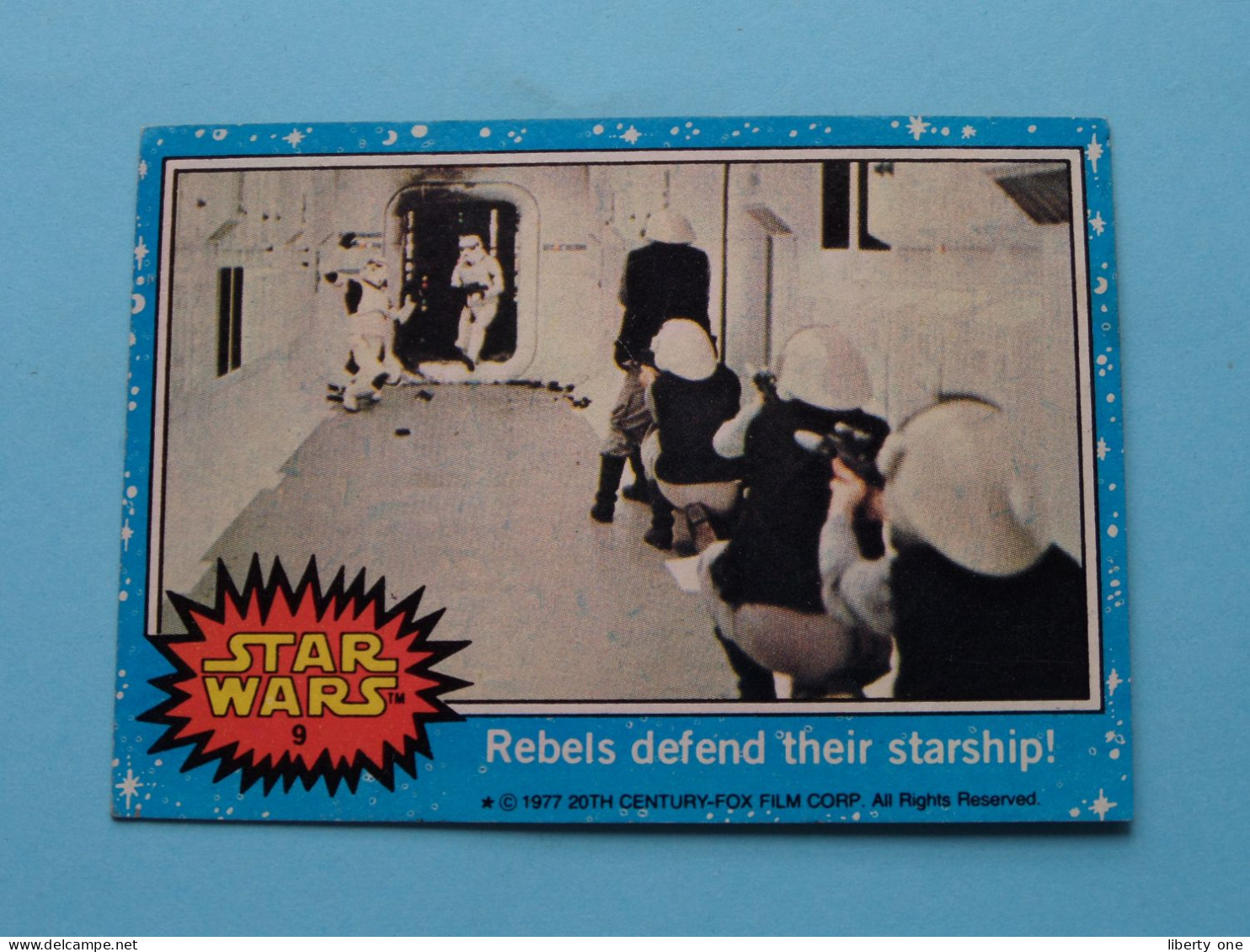 STAR WARS Rebels Defend Their Starship ( 9 ) 1977 - 20th Century-Fox Film Corp. ( See / Voir Scans ) ! - Star Wars