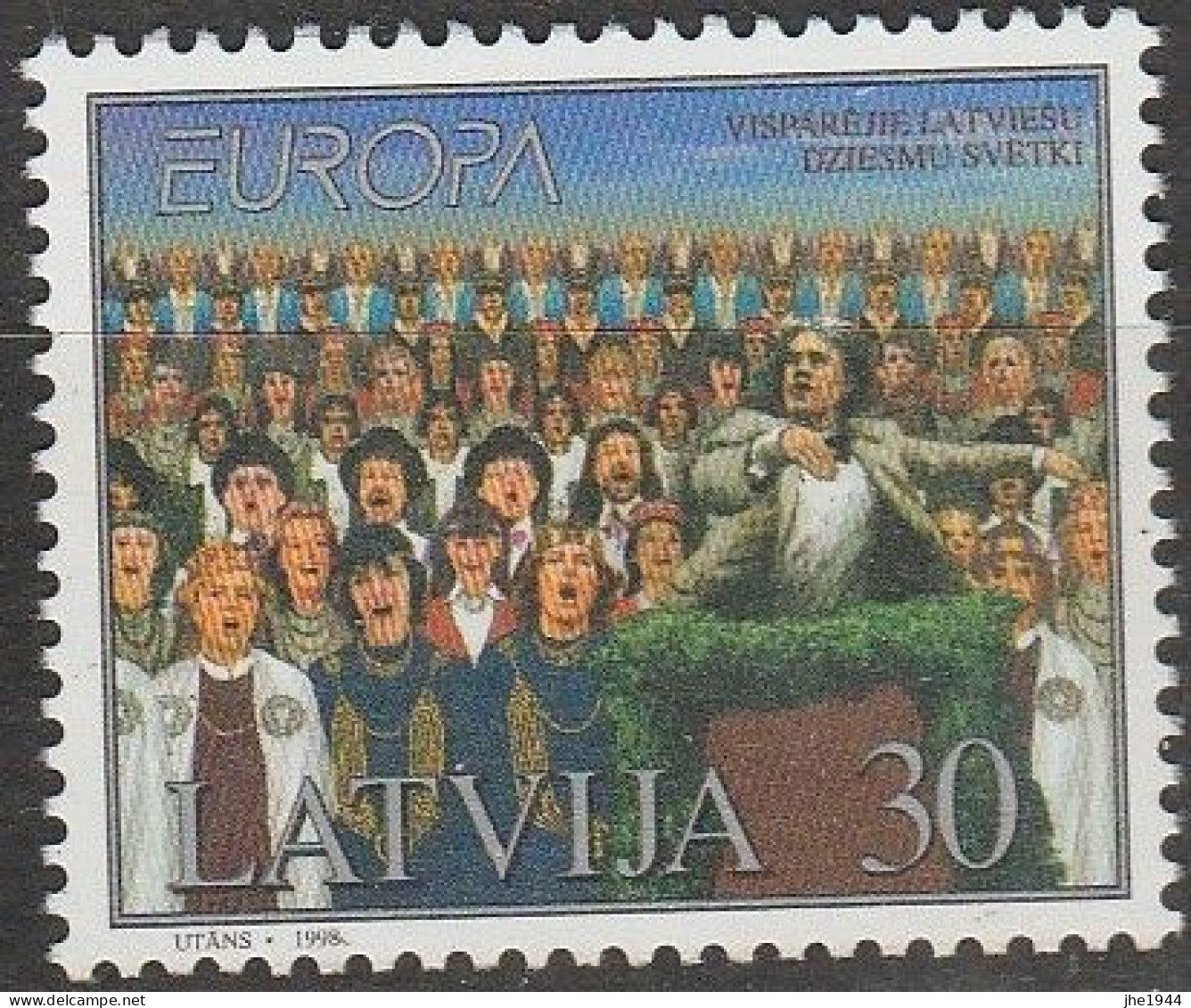 Europa 1998 Festivals nationaux Voir liste des timbres à vendre **