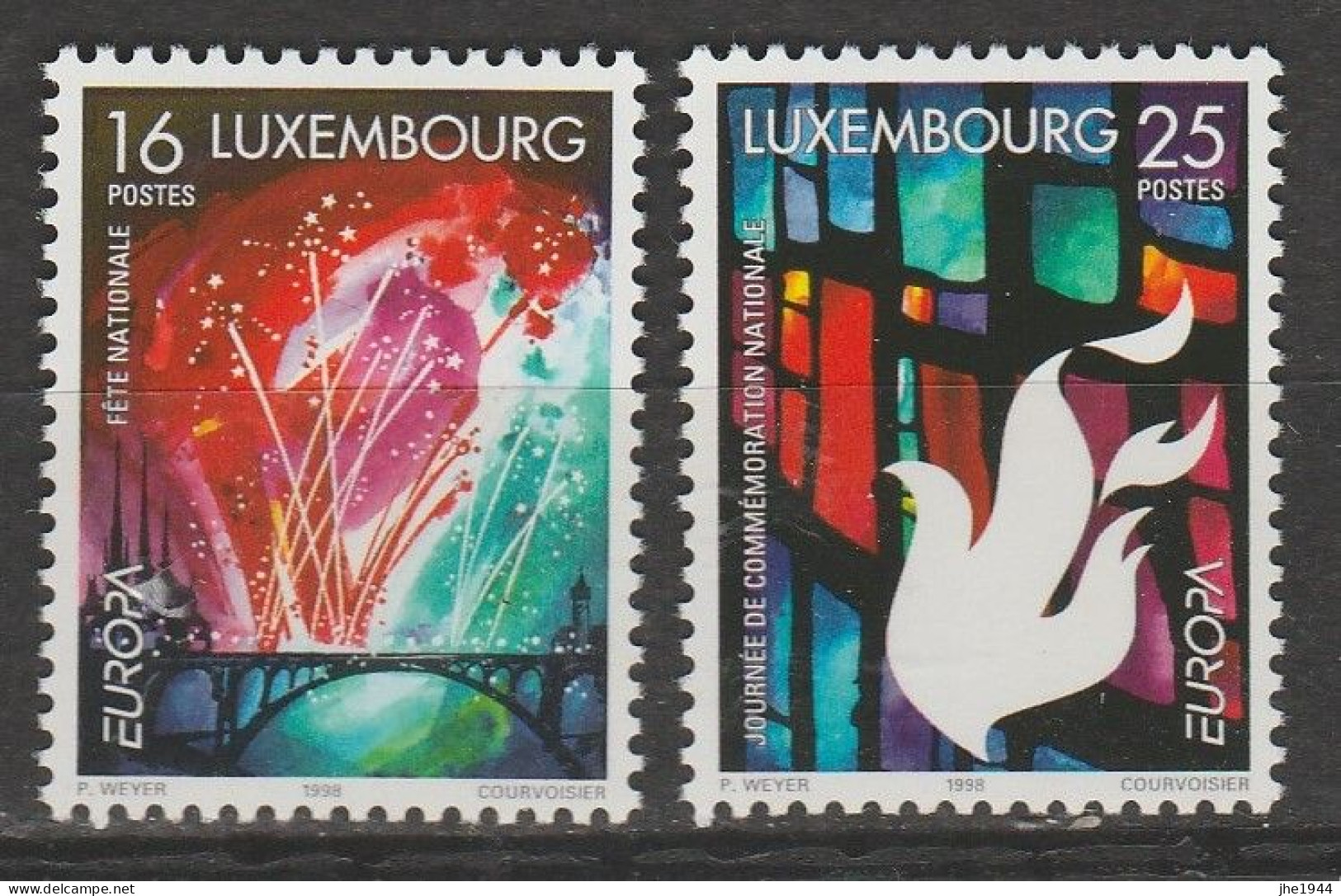 Europa 1998 Festivals nationaux Voir liste des timbres à vendre **