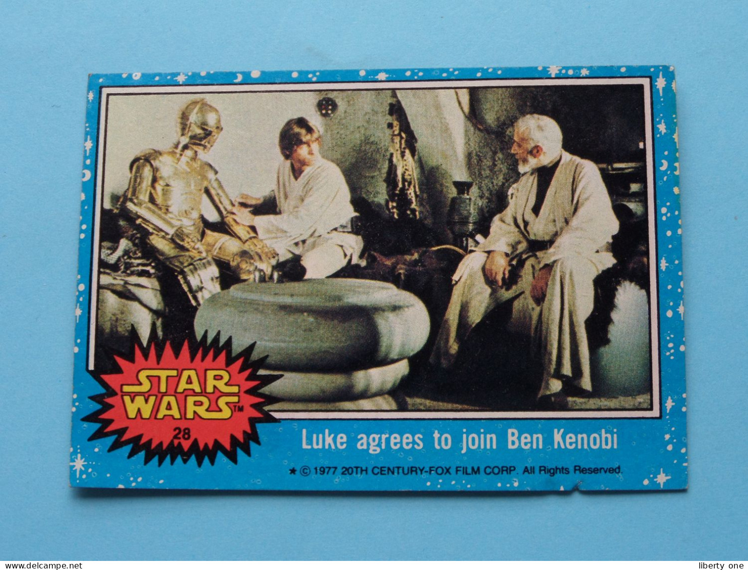 STAR WARS Luke Agrees To Join Ben Kenobi ( 28 ) 1977 - 20th Century-Fox Film Corp. ( See / Voir Scans ) ! - Star Wars