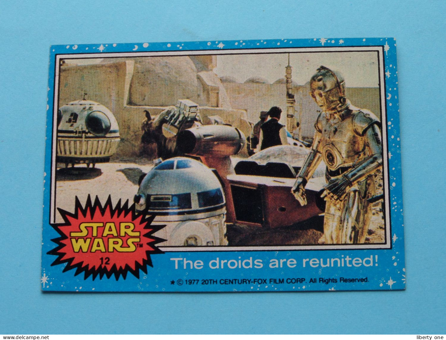STAR WARS The Droids Are Reunited ( 12 ) 1977 - 20th Century-Fox Film Corp. ( See / Voir Scans ) ! - Star Wars