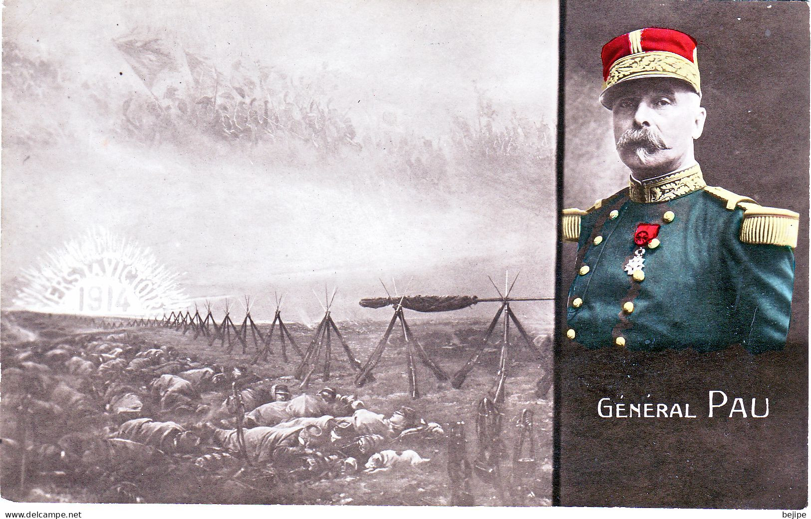 MILITARIA Général PAU  Vers La Victoire 1914 - Autres & Non Classés