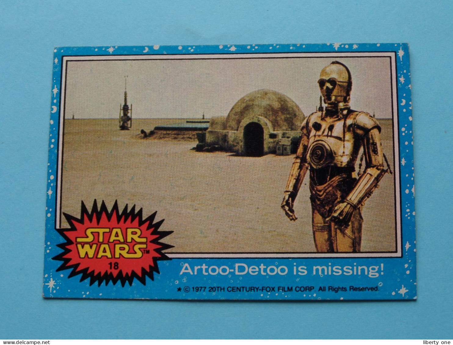 STAR WARS Artoo-Detoo Is Missing ( 18 ) 1977 - 20th Century-Fox Film Corp. ( See / Voir Scans ) ! - Star Wars