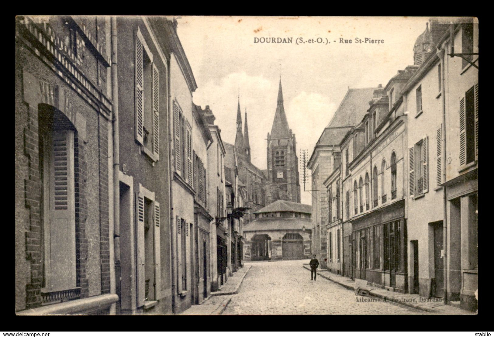 91 - DOURDAN - RUE ST-PIERRE - Dourdan