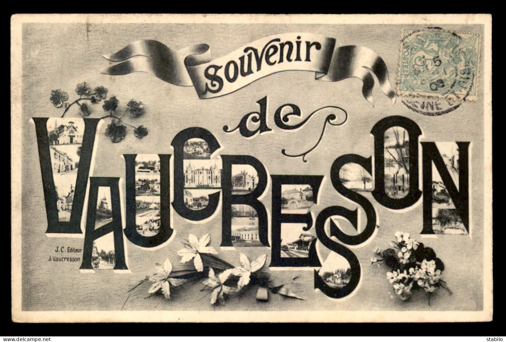 92 - VAUCRESSON - SOUVENIR LETTRES MULTIVUES - Vaucresson