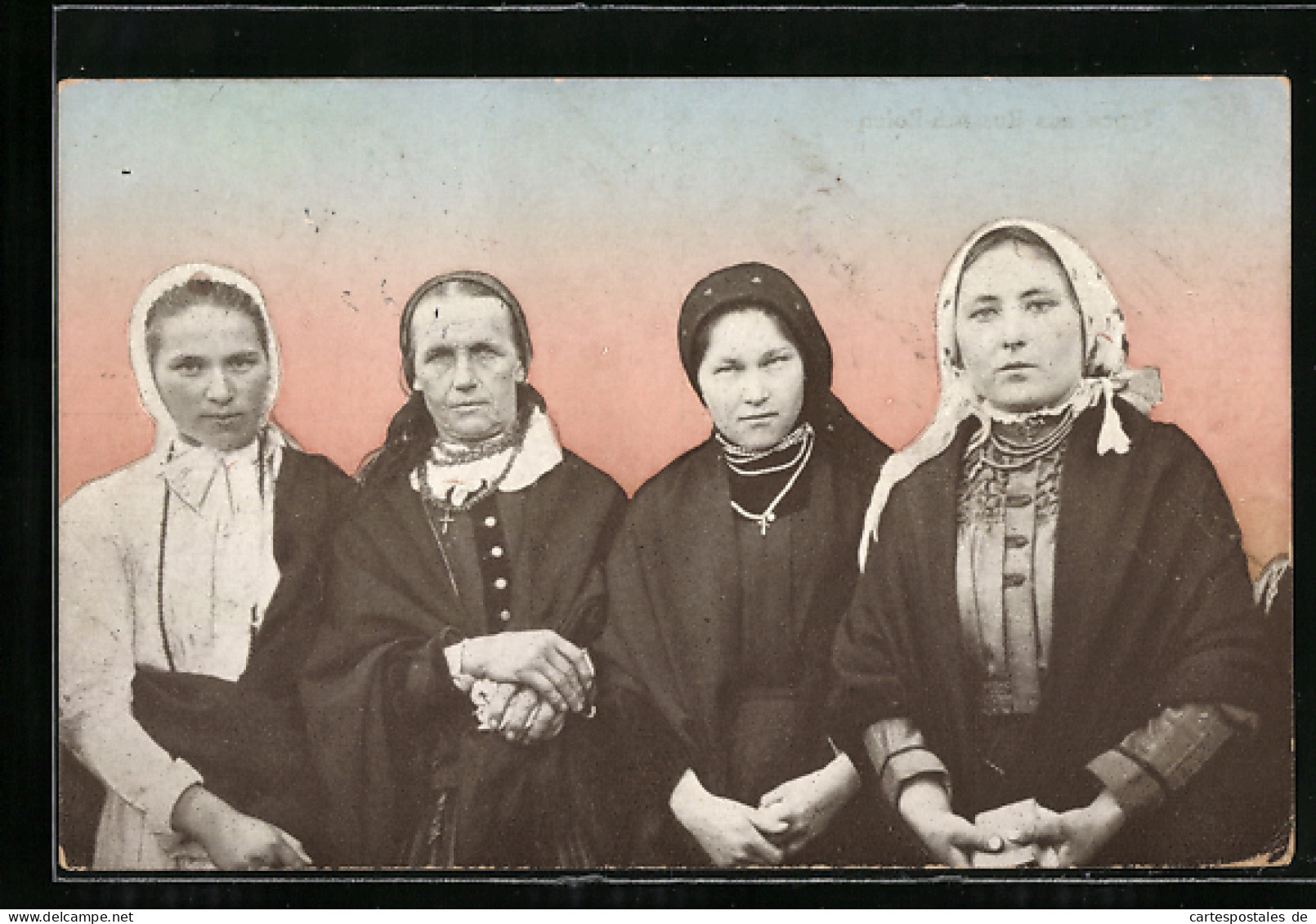 AK Vier Frauen Aus Russisch-Polen  - Unclassified