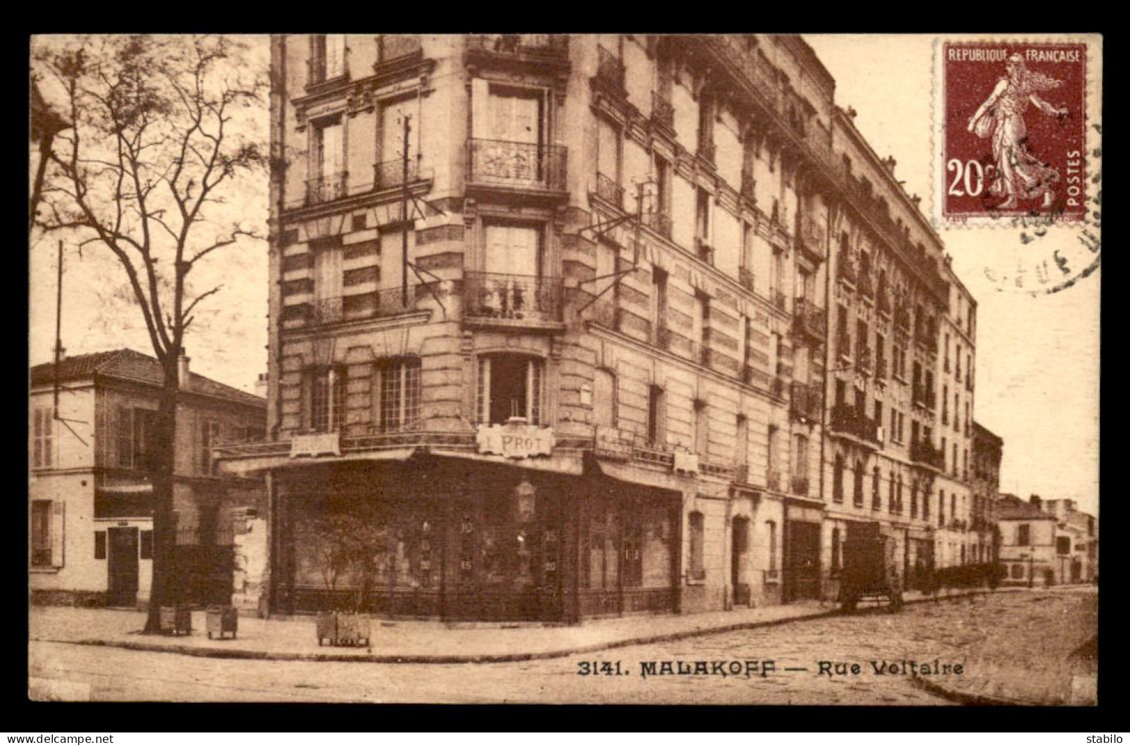 92 - MALAKOFF - RUE VOLTAIRE - BOULANGERIE L. PROT - Malakoff