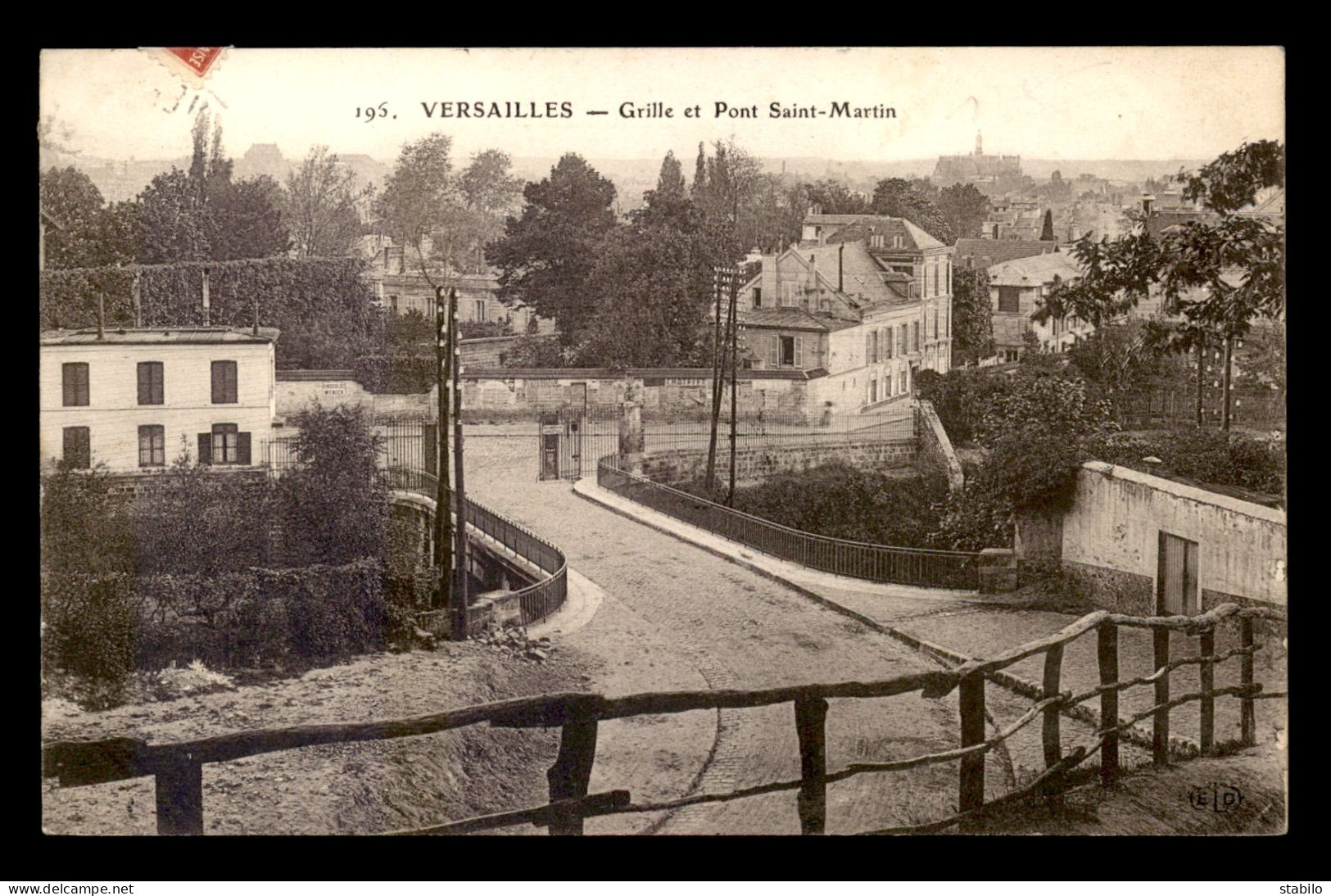 78 - VERSAILLES - GRILLE ET PONT ST-MARTIN - Versailles