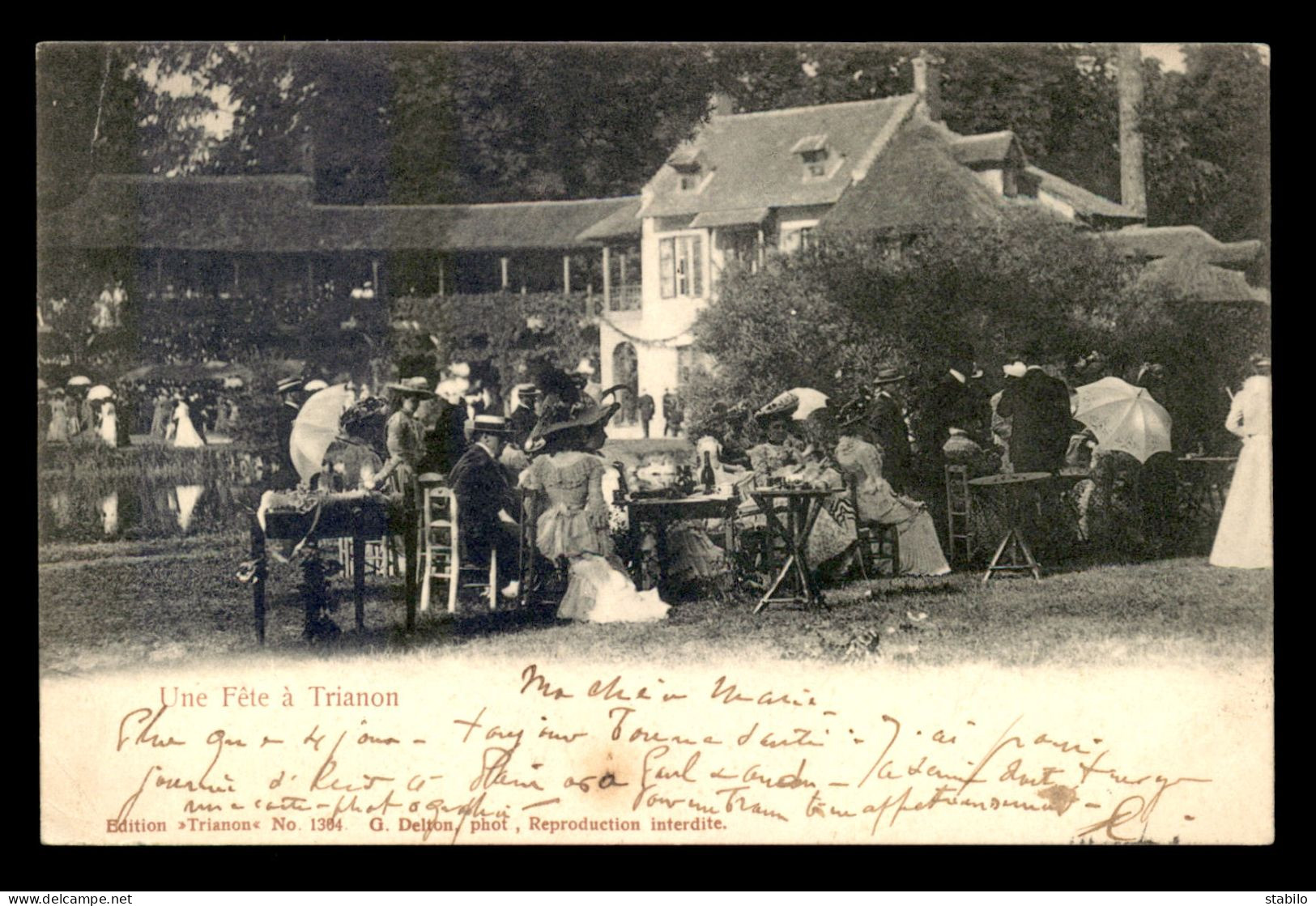 78 - VERSAILLES - UNE FETE A TRIANON - Versailles