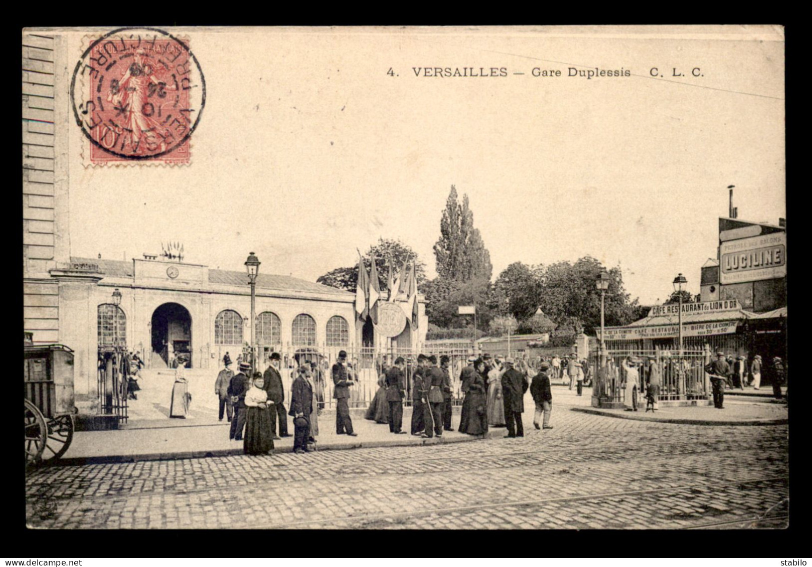 78 - VERSAILLES - GARE DE CHEMIN DE FER DUPLESSIS - Versailles