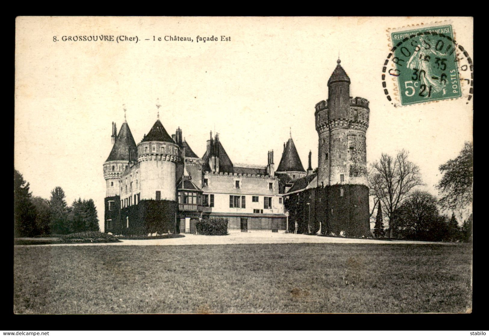 18 - GROSSOUVRE - LE CHATEAU - Sonstige & Ohne Zuordnung