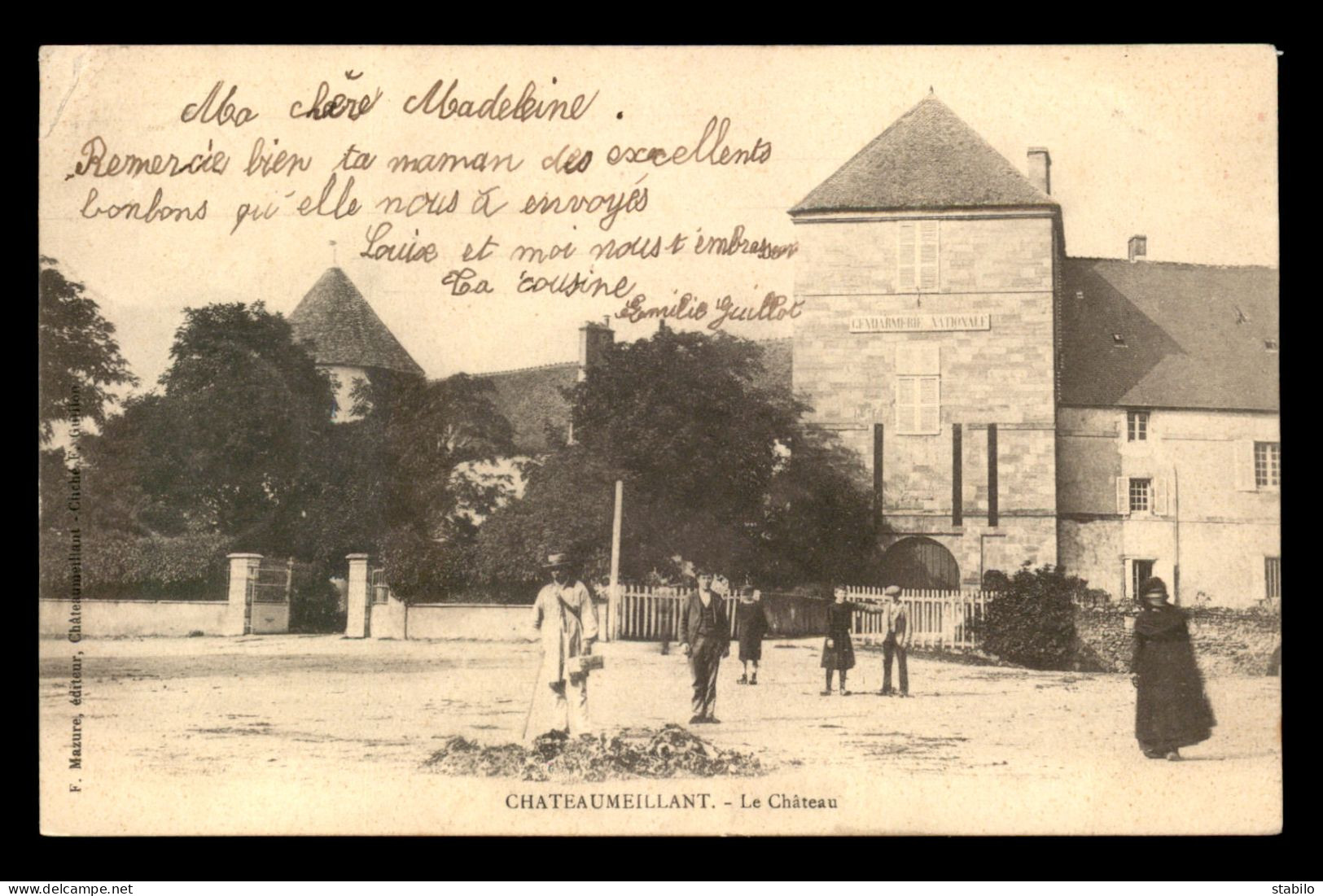 18 - CHATEAUMEILLANT - LE CHATEAU - Châteaumeillant