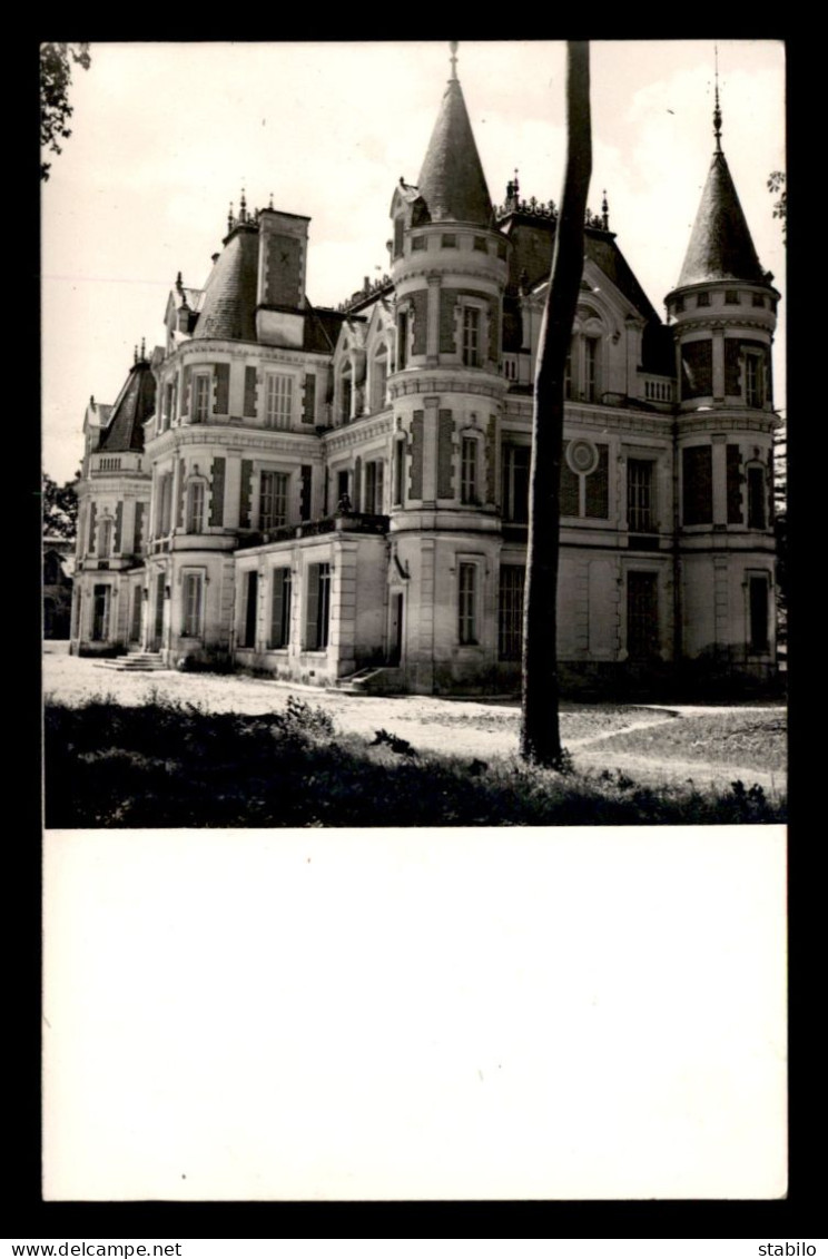 16 - BOURG - CHATEAU DE CRESSE - CARTE PHOTO ORIGINALE - Autres & Non Classés