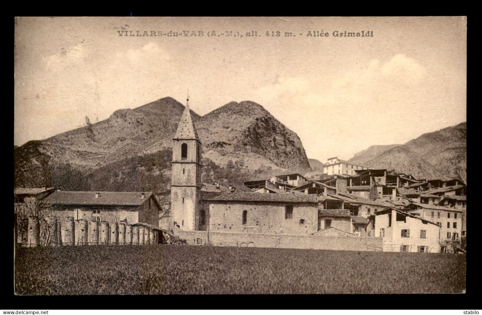 06 - VILLARS-DU-VAR - ALLEE GRIMALDI - Autres & Non Classés