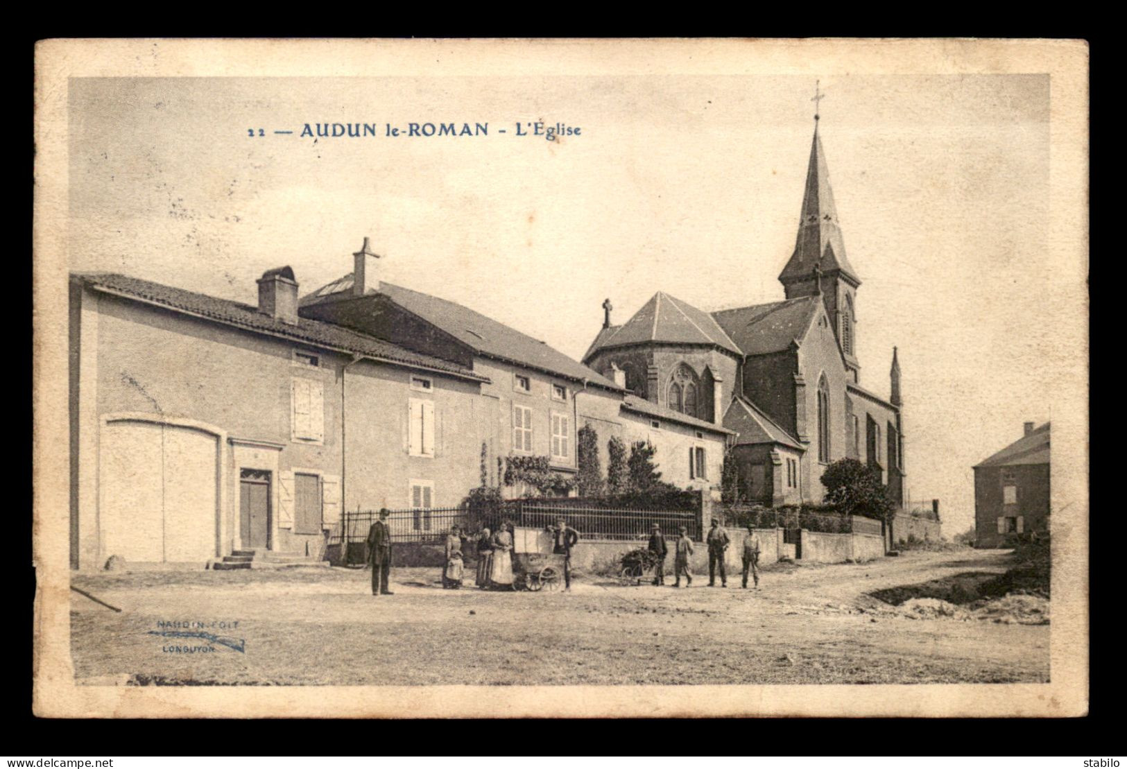 54 - AUDUN-LE-ROMAN - L'EGLISE - VOIR L'ETAT - Autres & Non Classés