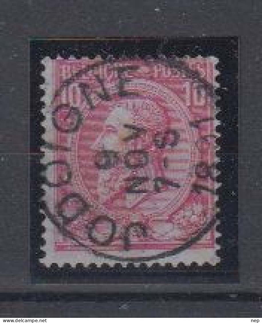BELGIË - OBP - 1884/91 - Nr 46 T0 (JODOIGNE) - Coba + 2.00 € - 1884-1891 Léopold II