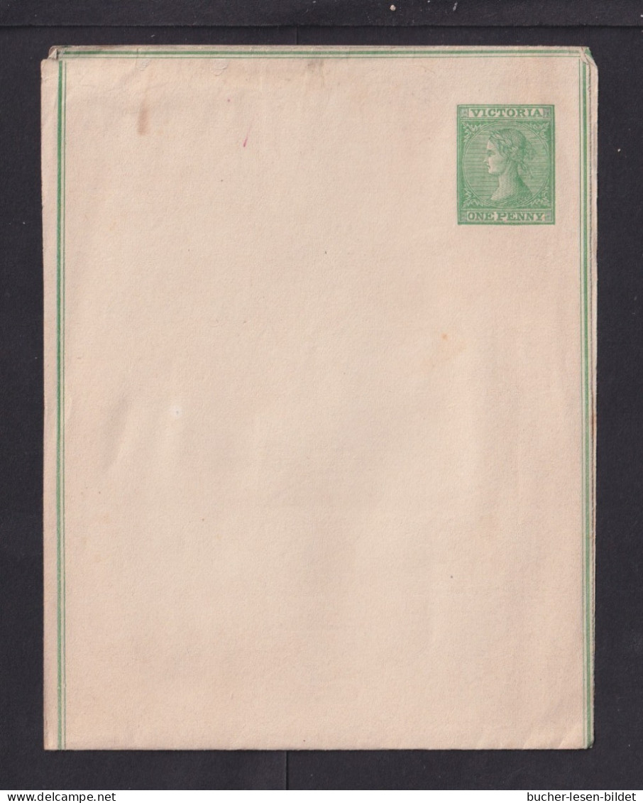 1  P. Grün Ganzsache (S 2) - Ungebraucht - Storia Postale