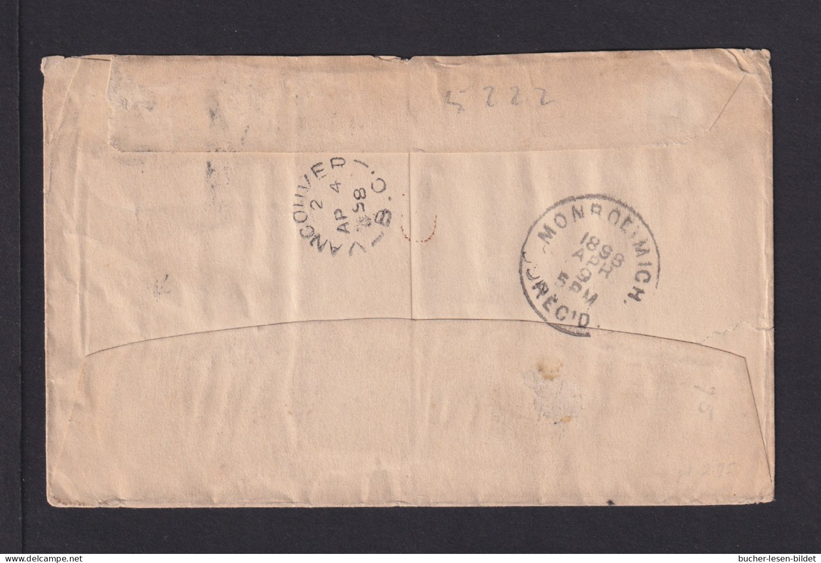 1898 - Dekorative Buntfrankatur Auf Brief Ab Sydney Nach USA - Covers & Documents