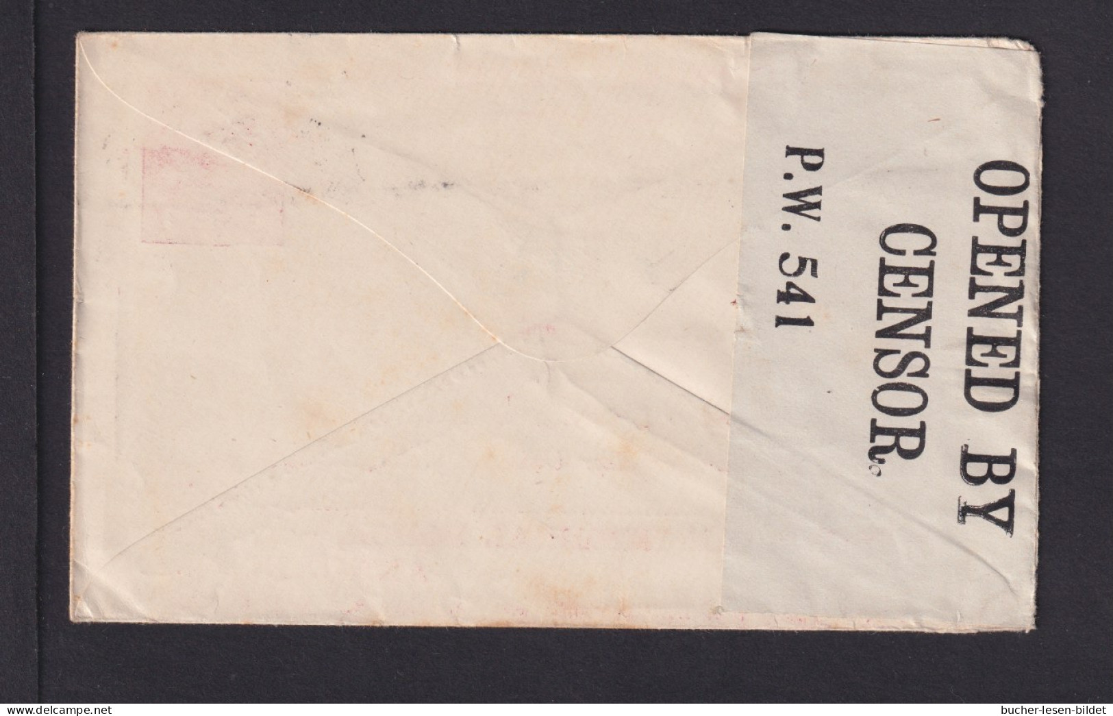 1918 - 1P. Militär-Ganzsache (FP U 2) Gebraucht Aus Queensland An Feldpost-Anschrift - Zensur - Postal Stationery