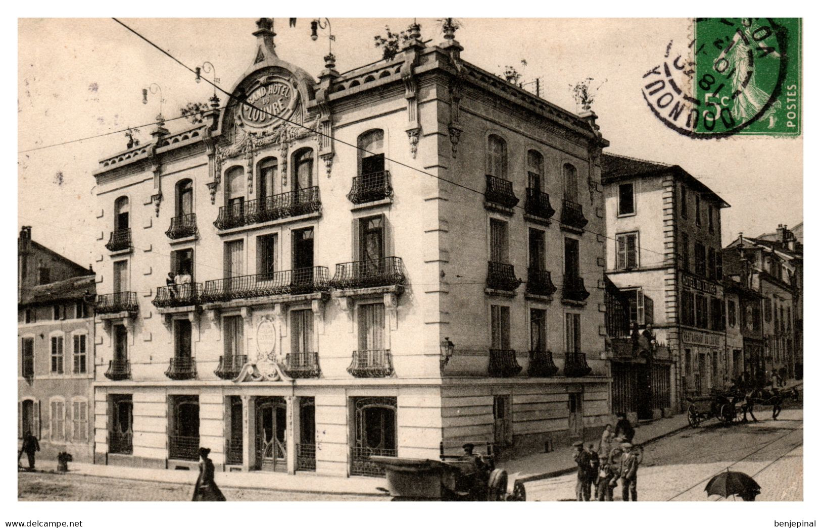 Epinal - Le Grand Hôtel Du Louvre - Epinal