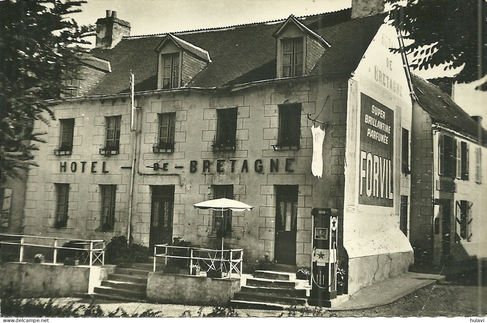 22  PLEMET - HOTEL DE BRETAGNE ..... (pli D' Angle) (ref A908) - Autres & Non Classés