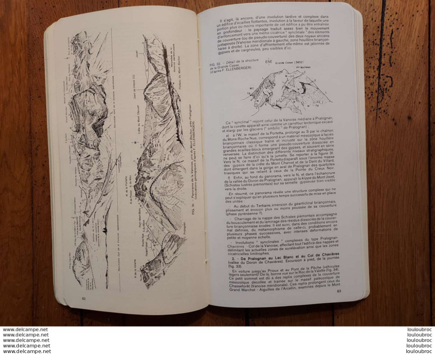 GUIDES GEOLOGIQUES REGIONAUX ALPES  SAVOIE ET DAUPHINE 1970  J. DEBELMAS  212 PAGES - Sciences